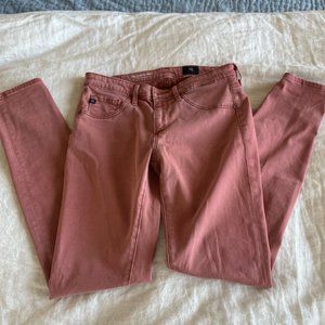 AG Burnt Orange Legging Jeans